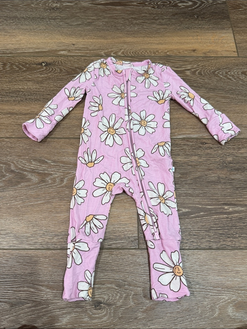 Posh Peanut Convertible Romper Daisy 0-3M